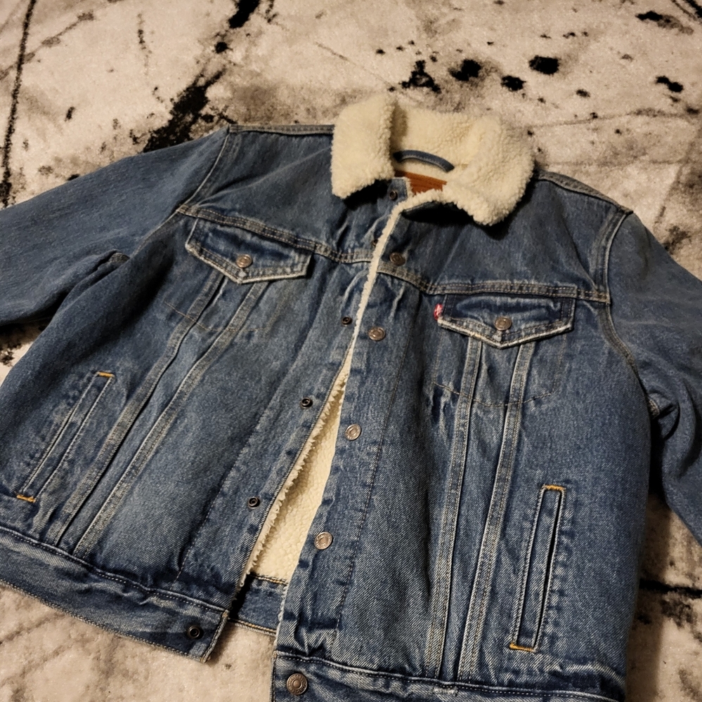 Original Levi Sherpa Trucker Jacket